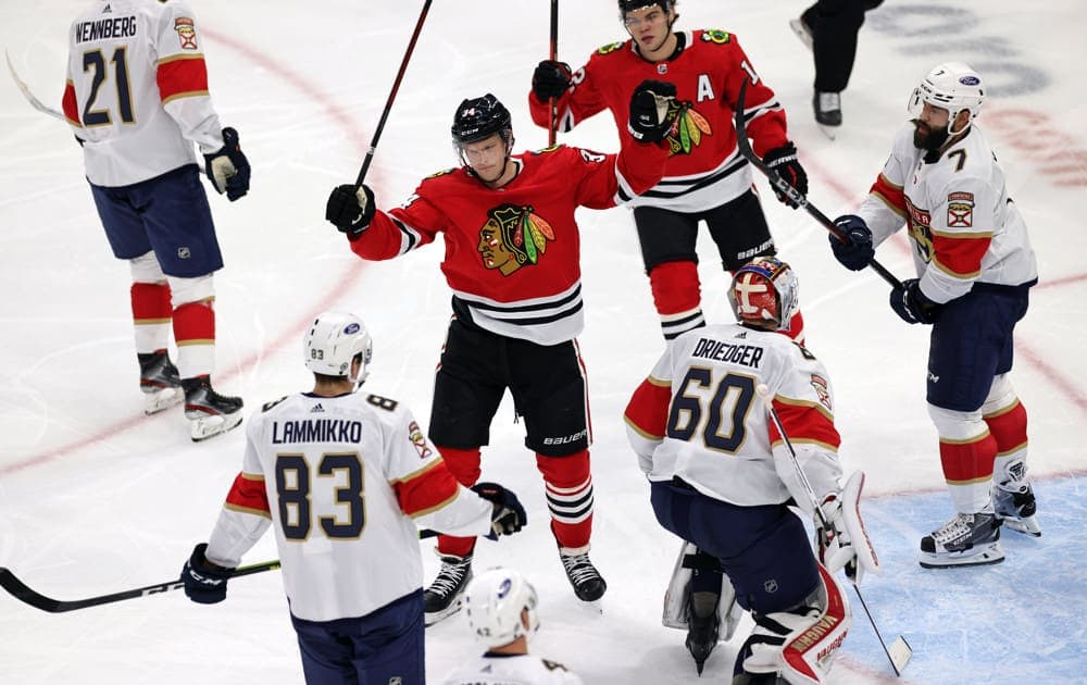 Panthers Barkov Blackhawks