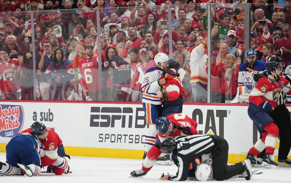 Cup final fight