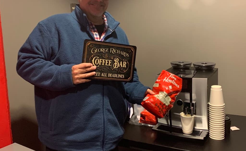 Florida Panthers George Richards FHN coffee