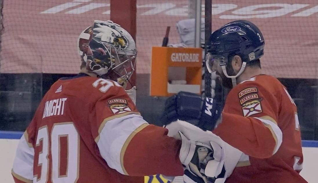 Spencer Knight Panthers mask