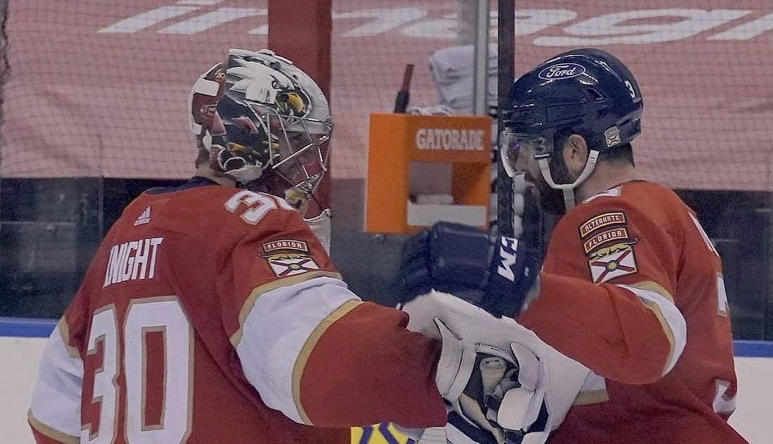Spencer Knight Panthers mask