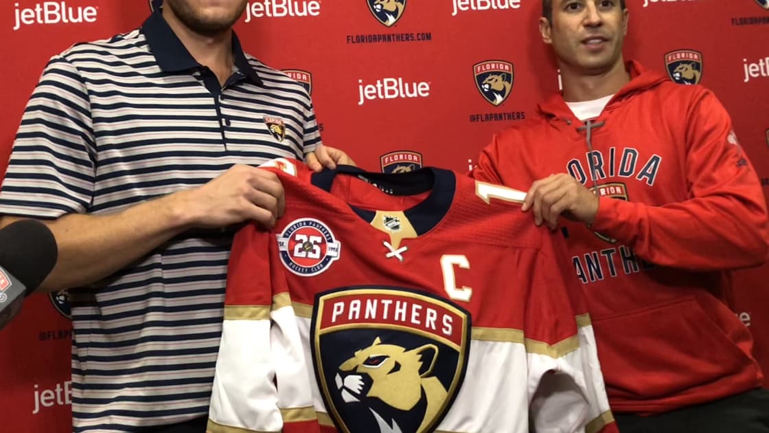 Sasha barkov panthers captain
