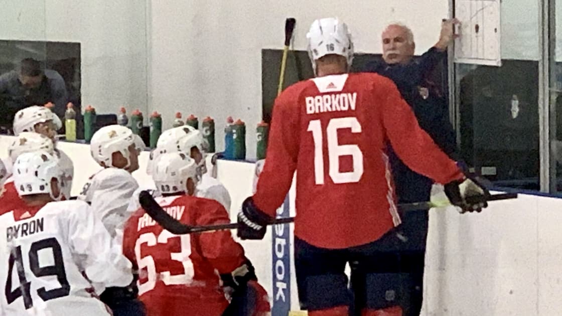 Florida panthers training camp