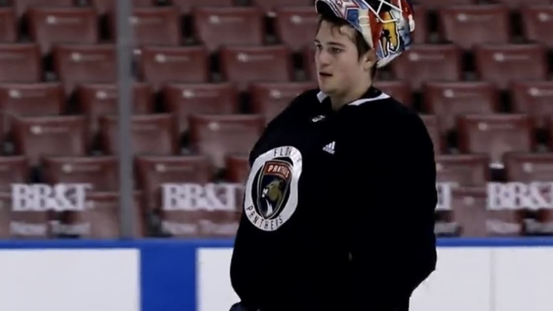 Florida Panthers goalie Bobrovsky