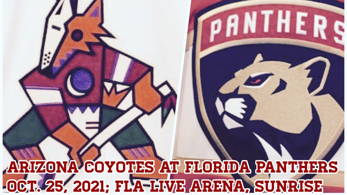 Arizona coyotes florida panthers