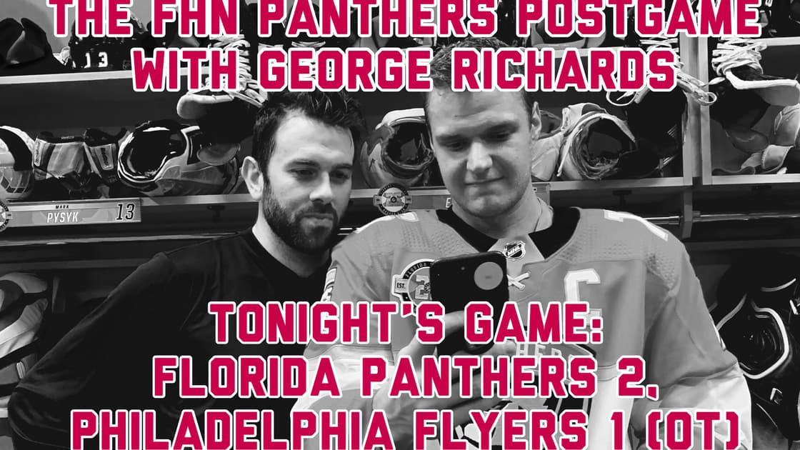 Fhn panthers postgame flyers