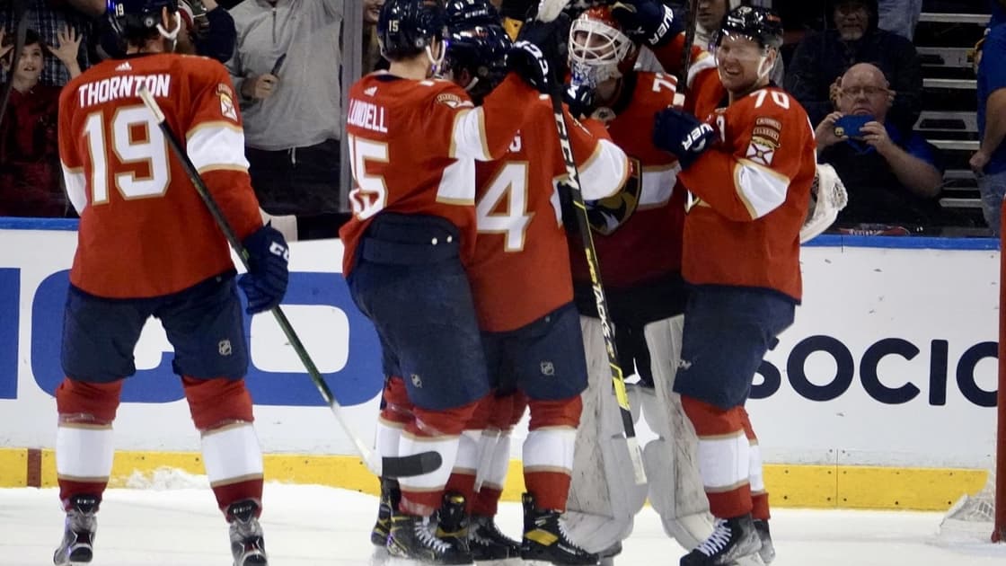 Florida panthers flames