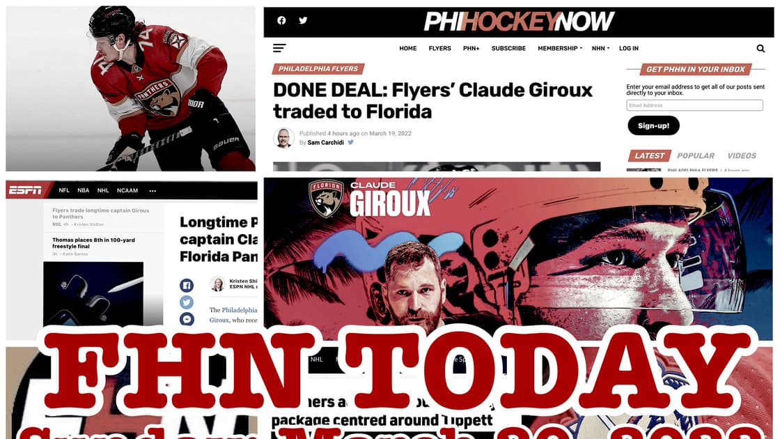 Claude giroux trade panthers