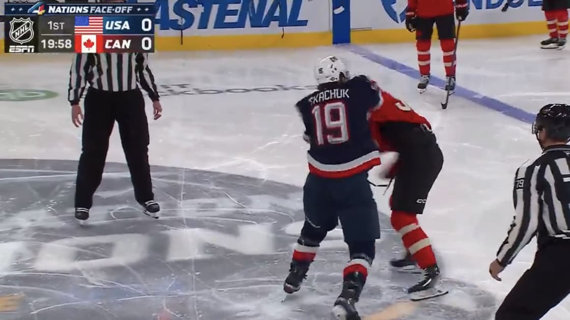 Tkachuk fight