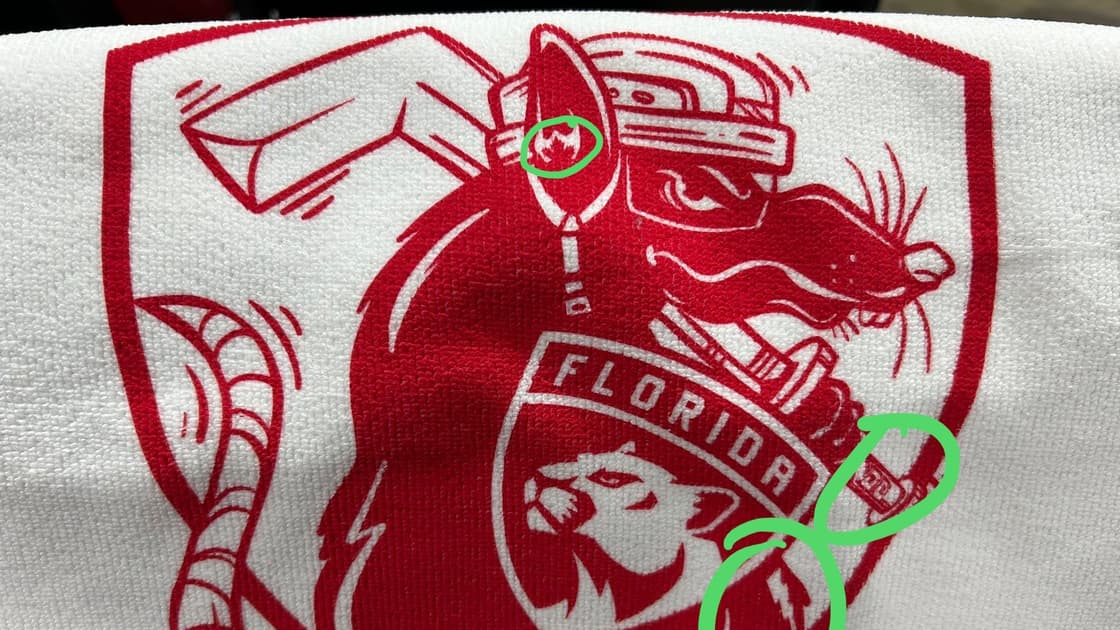 Florida Panthers Add Snark to Stanley Cup Final Rat Rally Towel