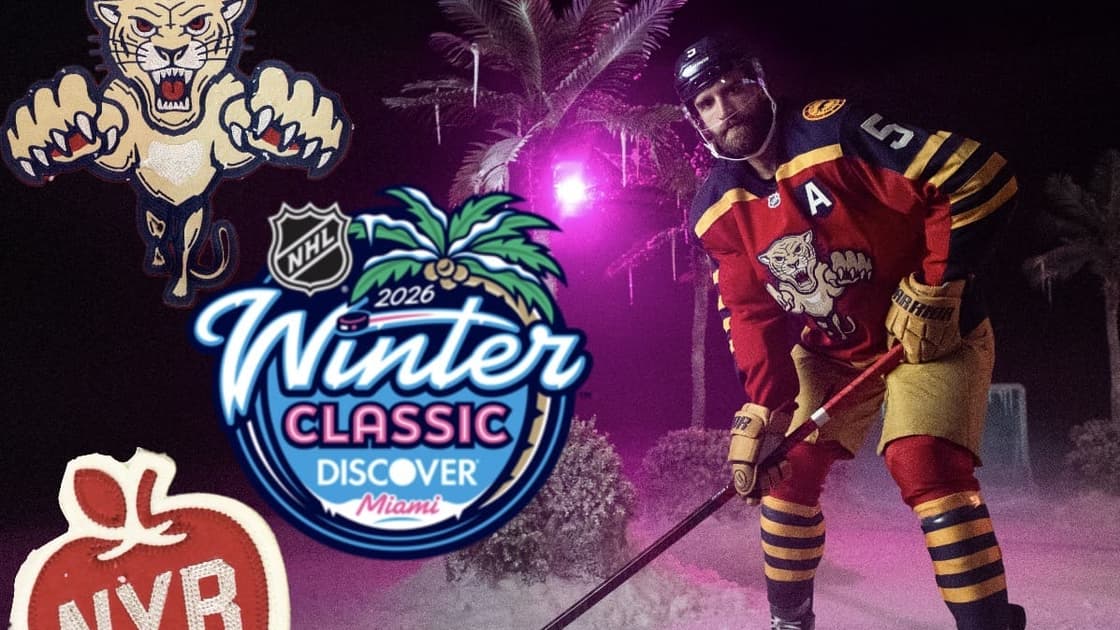 Panthers rangers winter classic uniforms