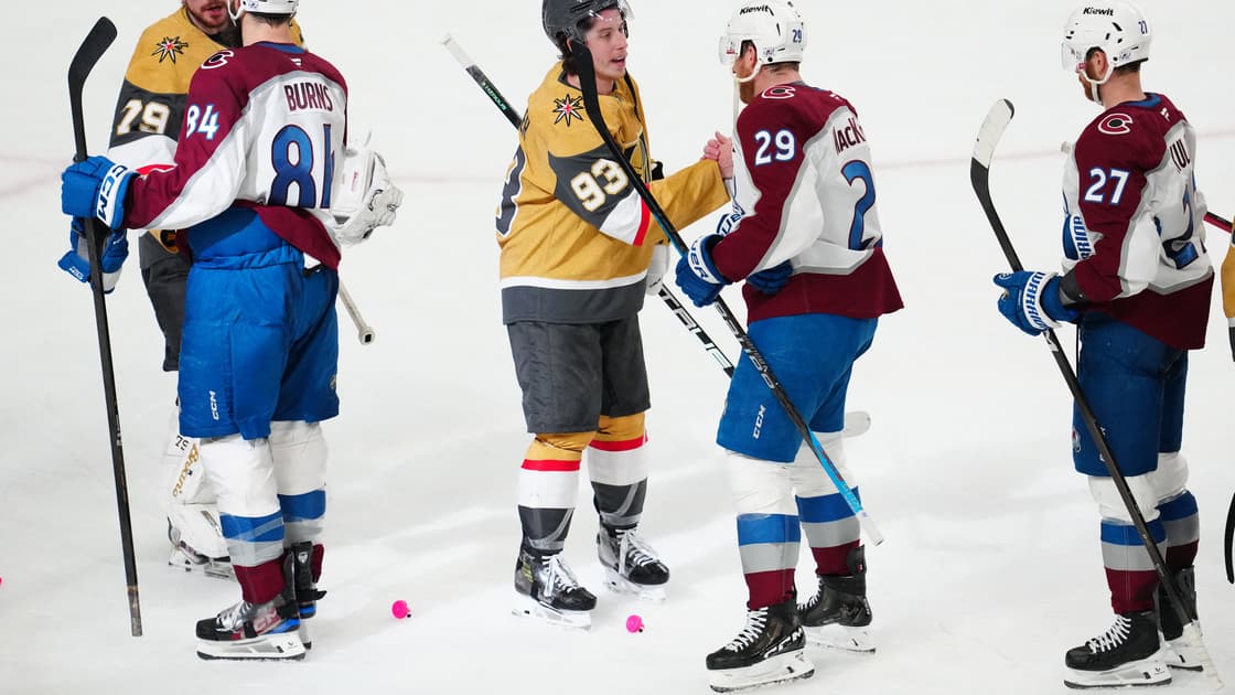 NHL: Stanley Cup Playoffs-Colorado Avalanche at Vegas Golden Knights