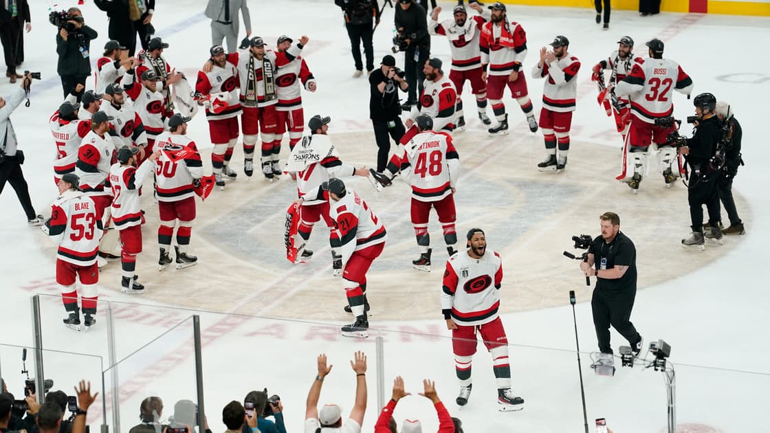 NHL: Stanley Cup Final-Carolina Hurricanes at Vegas Golden Knights