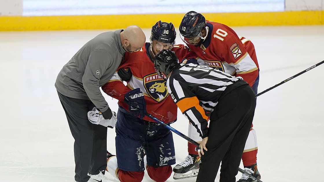 Barkov back panthers