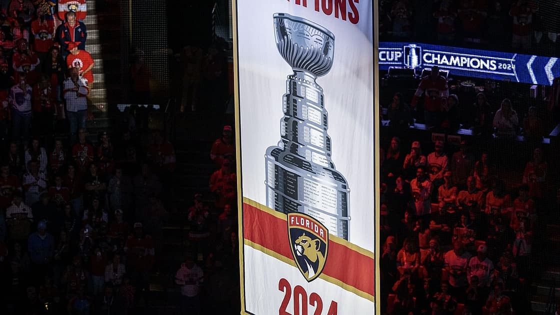 Panthers cup banner