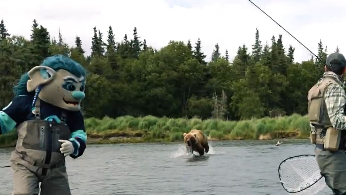 Kraken mascot bear