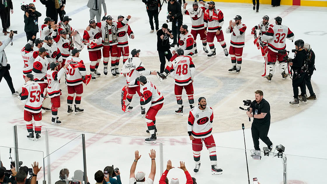 NHL: Stanley Cup Final-Carolina Hurricanes at Vegas Golden Knights