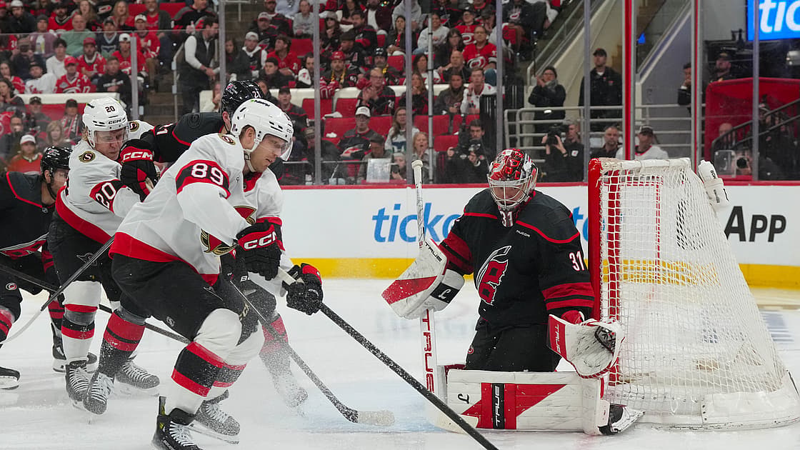 NHL: Stanley Cup Playoffs-Ottawa Senators at Carolina Hurricanes
