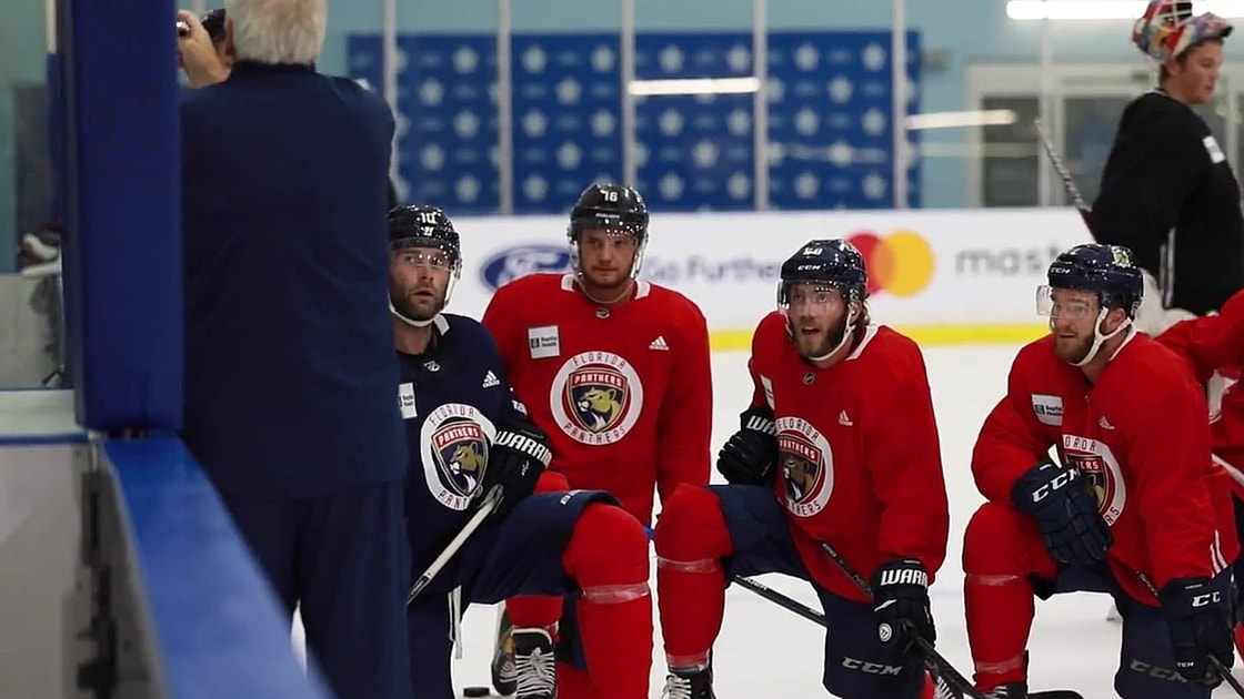 Florida training panthers camp