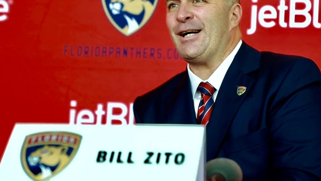 Panthers GM Bill Zito