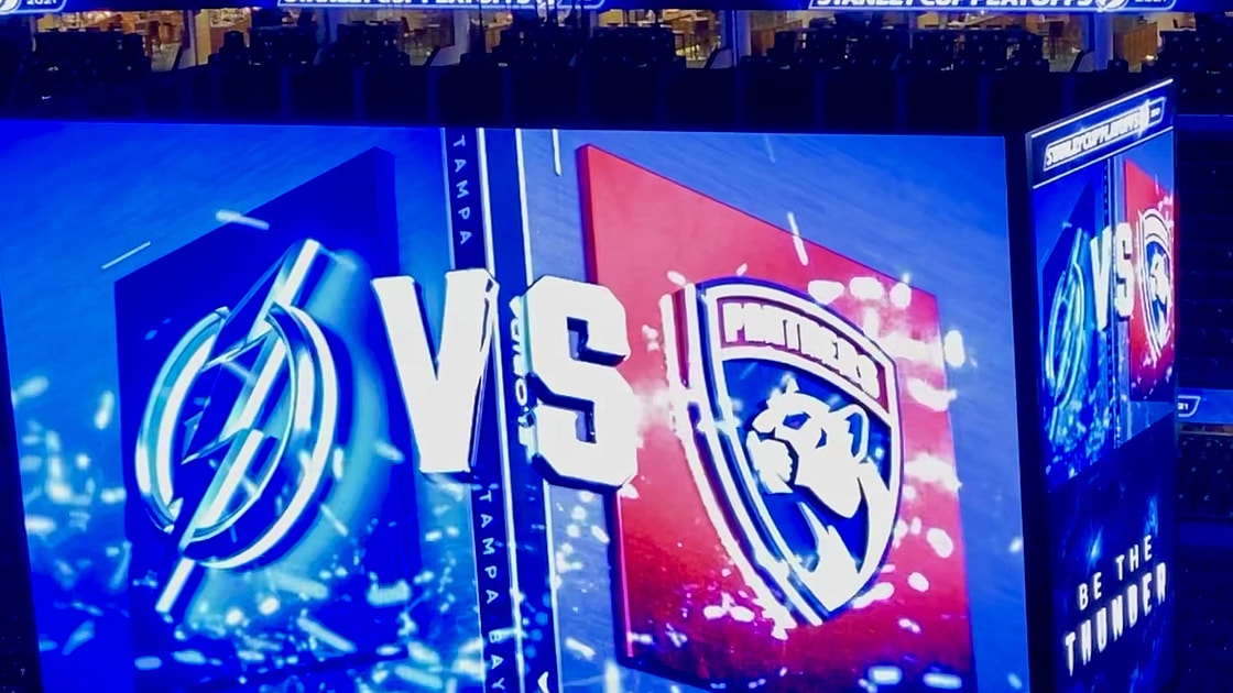 Odds panthers lightning