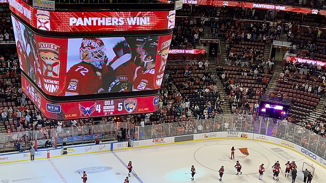 Florida Panthers capitals comeback