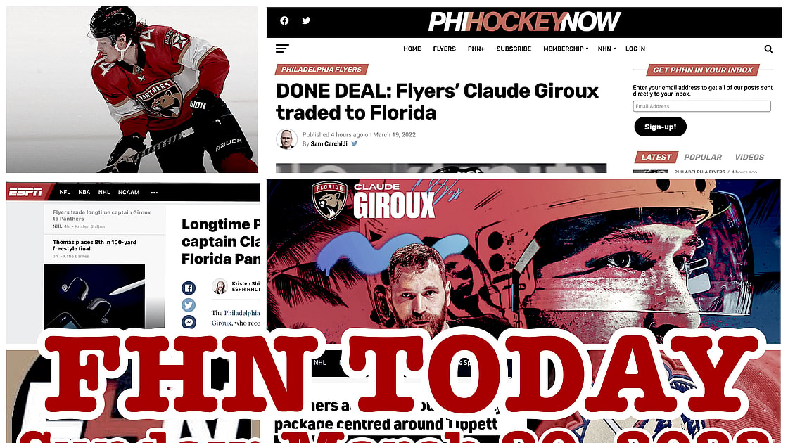 Claude giroux trade panthers