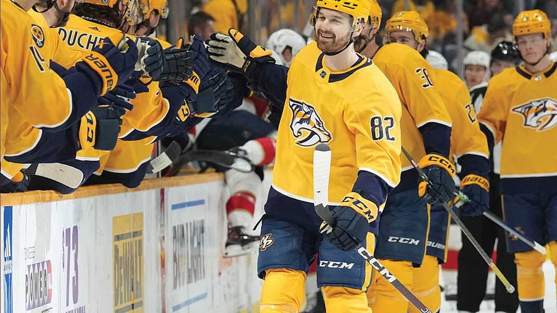 Nashville Predators Florida Panthers Tommy Novak