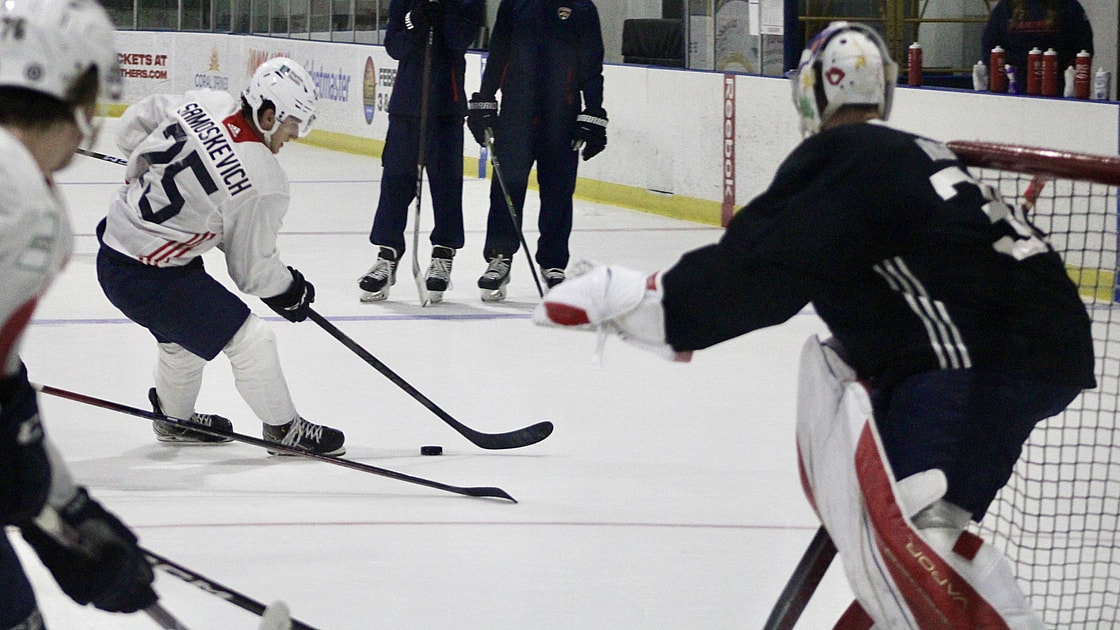 Florida Panthers Mackie Samoskevich