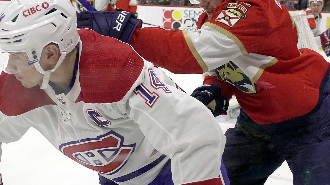 Florida Panthers Nick Suzuki Sasha Barkov Montreal Canadiens