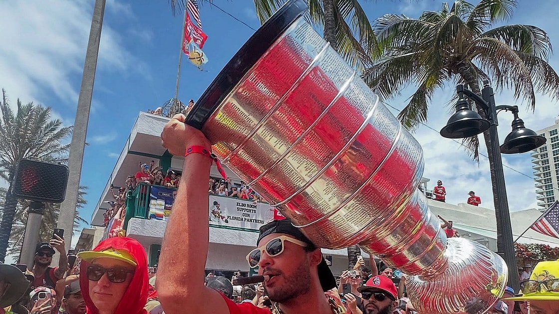 Panthers cup parade