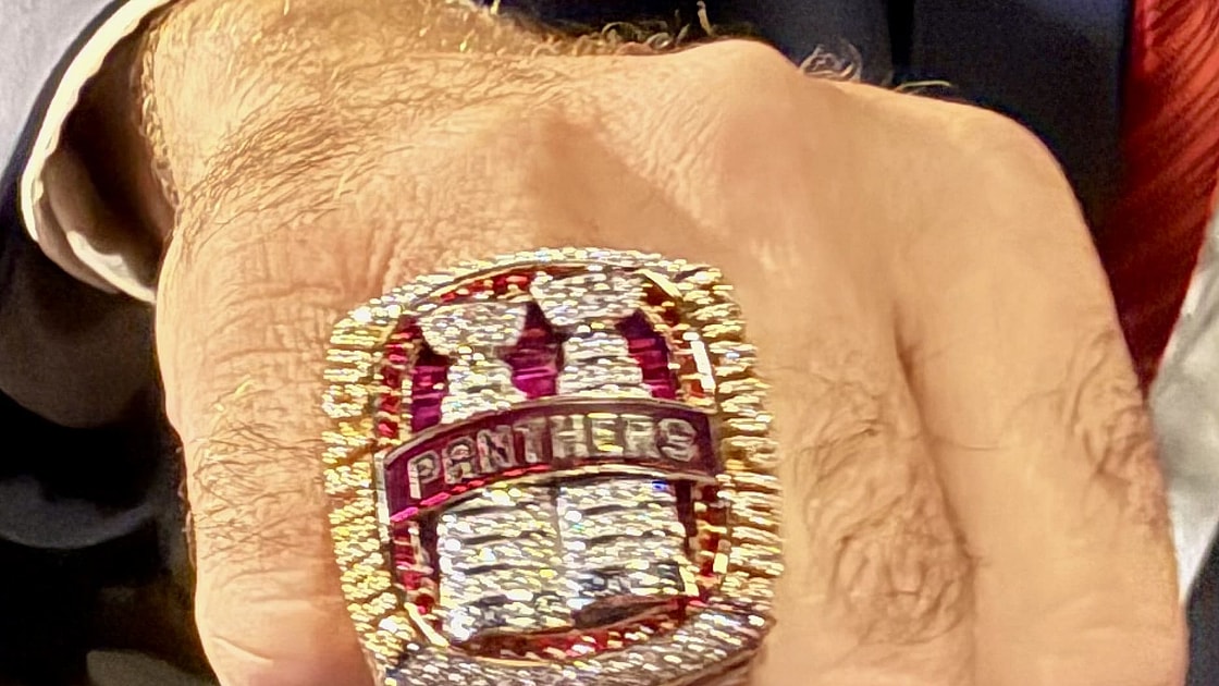 Panthers cup rings