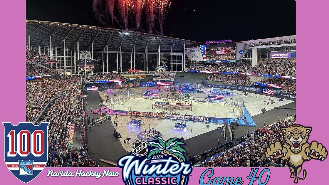 Panthers rangers winter classic miami