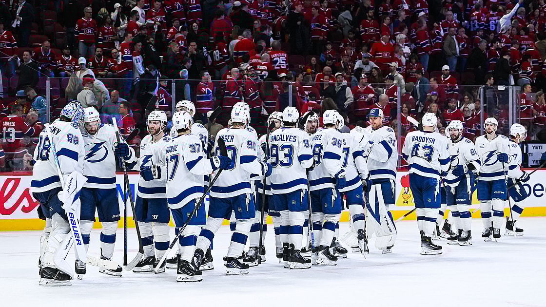 NHL: Stanley Cup Playoffs-Tampa Bay Lightning at Montreal Canadiens