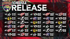 Florida Panthers schedule