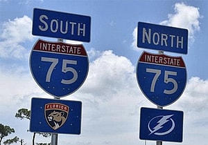 Panthers at lightning