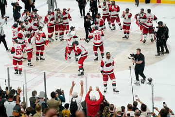 NHL: Stanley Cup Final-Carolina Hurricanes at Vegas Golden Knights