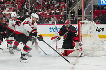 NHL: Stanley Cup Playoffs-Ottawa Senators at Carolina Hurricanes