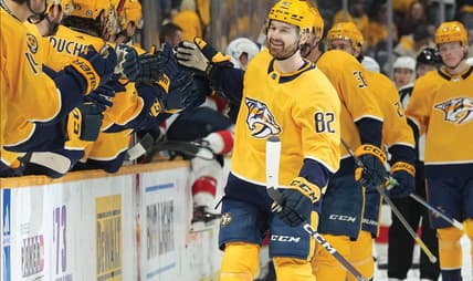 Nashville Predators Florida Panthers Tommy Novak