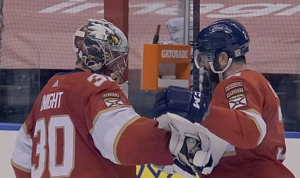 Spencer Knight Panthers mask
