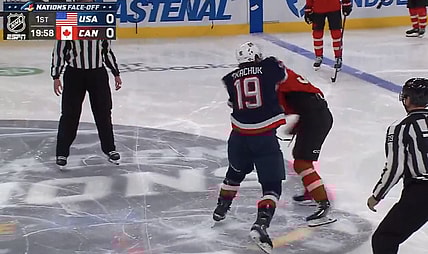 Tkachuk fight
