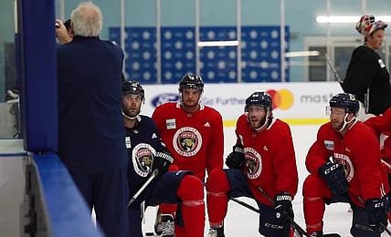 Florida training panthers camp