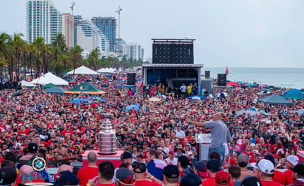 Panthers cup parade