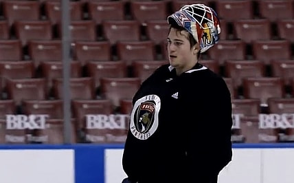 Florida Panthers goalie Bobrovsky