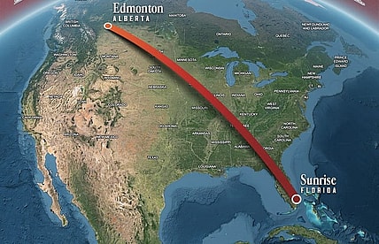 Florida panthers flight