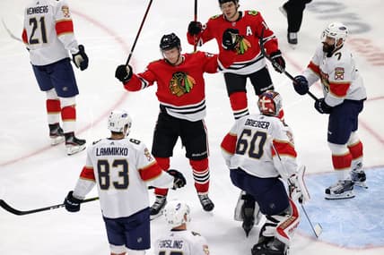 Panthers Barkov Blackhawks