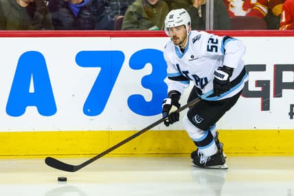 NHL: Utah Mammoth at Calgary Flames