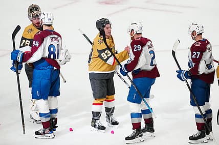 NHL: Stanley Cup Playoffs-Colorado Avalanche at Vegas Golden Knights