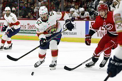 Flames panthers weegar