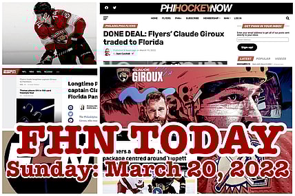 Claude giroux trade panthers